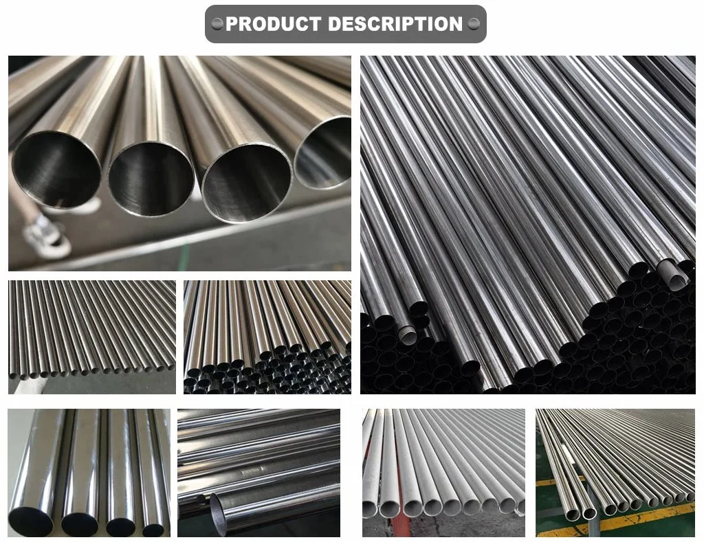 Hot Selling 8 Inch Customise 304 309 310 321 410 Round Weld Seamless Stainless Steel Pipe