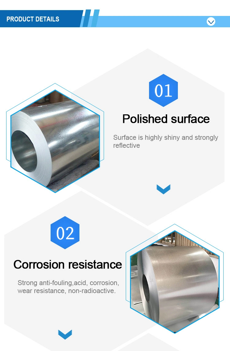 Galvanized Steel AISI 201 304 316 321 420 J1 J2 Hc 430 Q235 Q345 Color Coated Stainless Carbon Color Coated PPGI Coil Factory Price