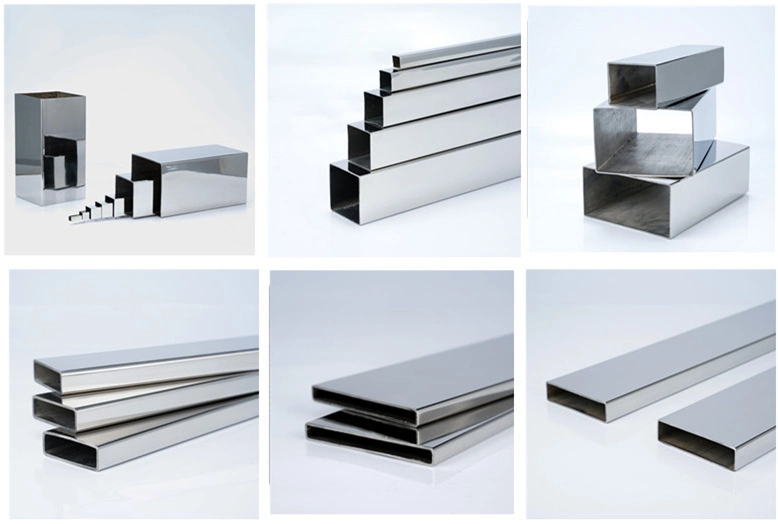 Weld ERW Rectangular and Square Stainless Steel Pipe Tube