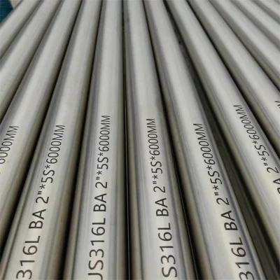 Горячий стандарт ASTM 201 304 316L для сварки бесшовных круглых труб с использованием прямоугольных труб из нержавеющей стали
